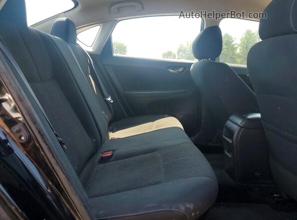 3N1AB7AP5HY278092 2017 NISSAN SENTRA Черный Вид задних сидений