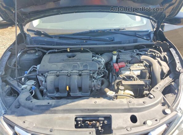 3N1AB7AP5HY278092 2017 NISSAN SENTRA Черный Вид задней части салона