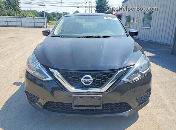 3N1AB7AP5HY278092 2017 NISSAN SENTRA Черный Вид спереди