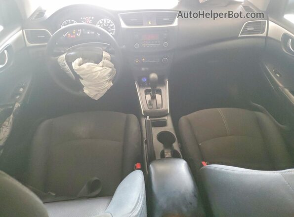 3N1AB7AP5HY284118 2017 NISSAN SENTRA Silver Vista del salpicadero