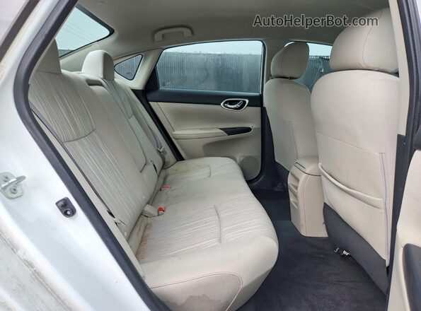 3N1AB7AP5HY289495 2017 NISSAN SENTRA White Rear seats view
