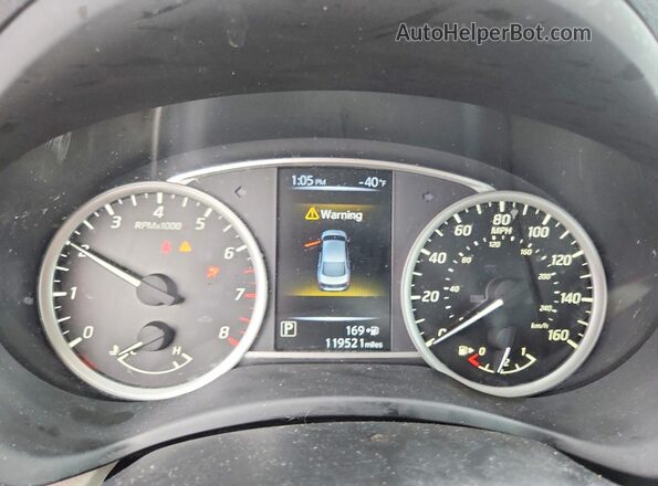 3N1AB7AP5HY289495 2017 NISSAN SENTRA White Instrument cluster view