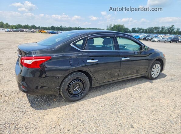 3N1AB7AP5HY302911 2017 NISSAN SENTRA Black Tył prawy