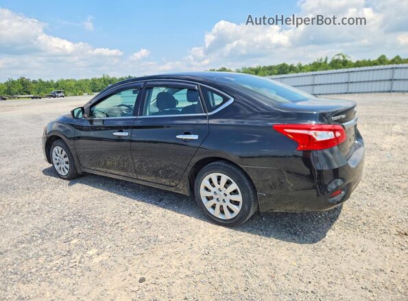 3N1AB7AP5HY302911 2017 NISSAN SENTRA Black Tył lewy