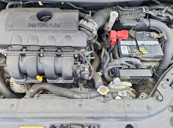 3N1AB7AP5HY302911 2017 NISSAN SENTRA Black Widok wnętrza z tyłu