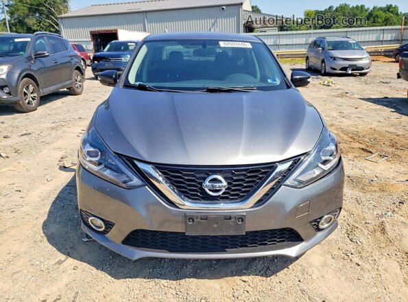 3N1AB7AP5HY308241 2017 NISSAN SENTRA Серый Вид спереди