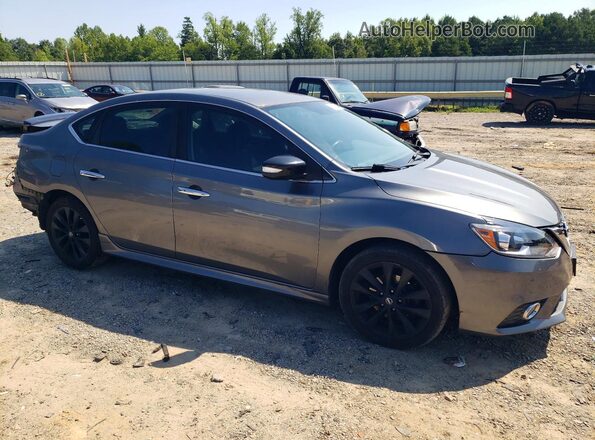 3N1AB7AP5HY308241 2017 NISSAN SENTRA Серый Передняя правая четверть