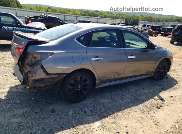 3N1AB7AP5HY308241 2017 NISSAN SENTRA Серый Задняя правая четверть
