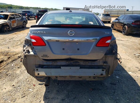 3N1AB7AP5HY308241 2017 NISSAN SENTRA Серый Вид сзади