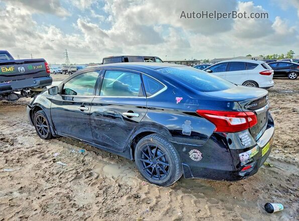3N1AB7AP5HY309177 2017 NISSAN SENTRA Black Rear left