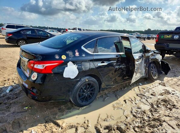 3N1AB7AP5HY309177 2017 NISSAN SENTRA Black Rear right