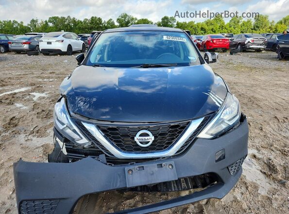 3N1AB7AP5HY309177 2017 NISSAN SENTRA Black Front view