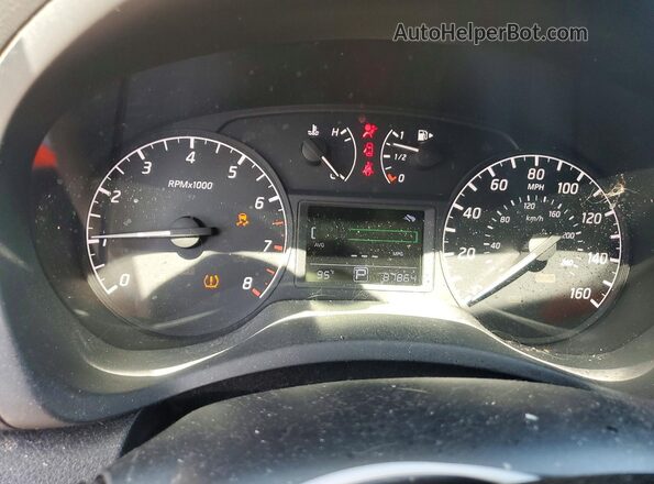 3N1AB7AP5HY309177 2017 NISSAN SENTRA Black Instrument cluster view
