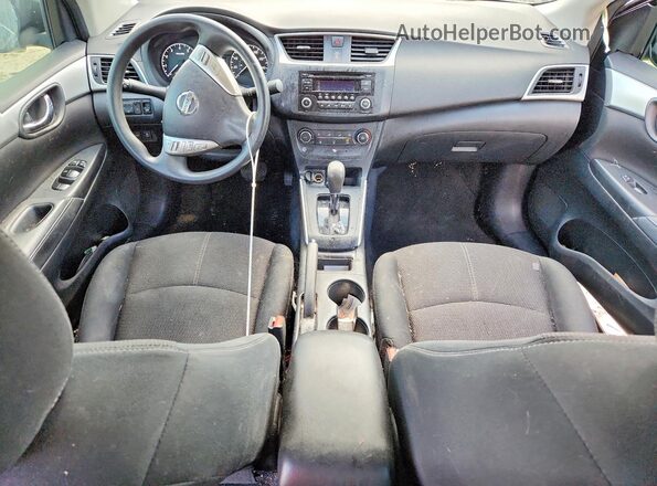 3N1AB7AP5HY309177 2017 NISSAN SENTRA Black Dashboard view