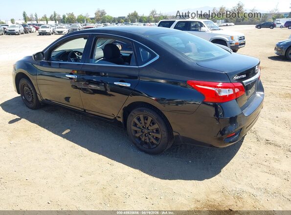 3N1AB7AP5HY315478 2017 NISSAN SENTRA Black Tył lewy