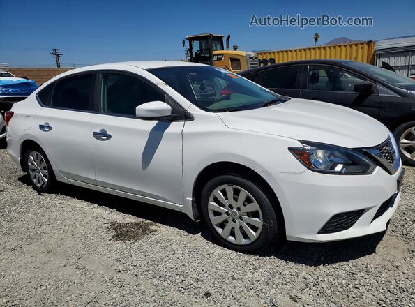 3N1AB7AP5HY337772 2017 NISSAN SENTRA White Передня права чверть