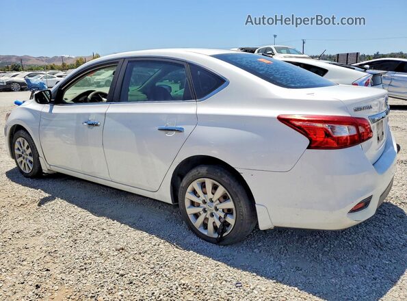 3N1AB7AP5HY337772 2017 NISSAN SENTRA White Задня ліва чверть