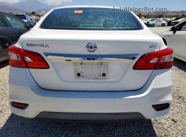 3N1AB7AP5HY337772 2017 NISSAN SENTRA White Вид ззаду