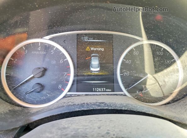3N1AB7AP5HY337772 2017 NISSAN SENTRA White Вид щитка приладів