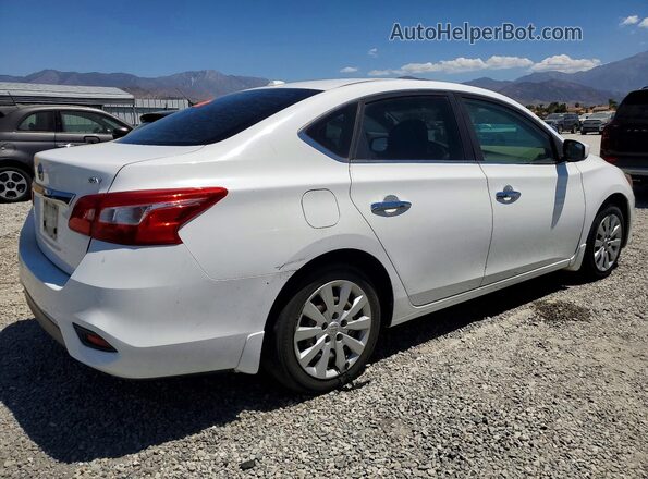 3N1AB7AP5HY337772 2017 NISSAN SENTRA White Задня права чверть