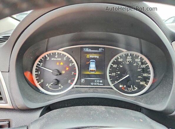 3N1AB7AP5HY364471 2017 NISSAN SENTRA White Vista del cuadro de instrumentos
