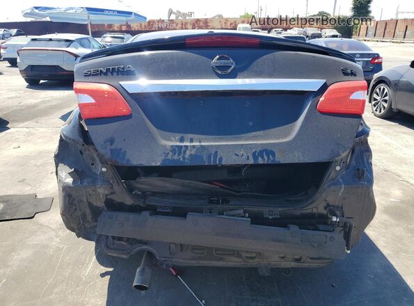 3N1AB7AP5HY368746 2017 NISSAN SENTRA Черный Вид сзади