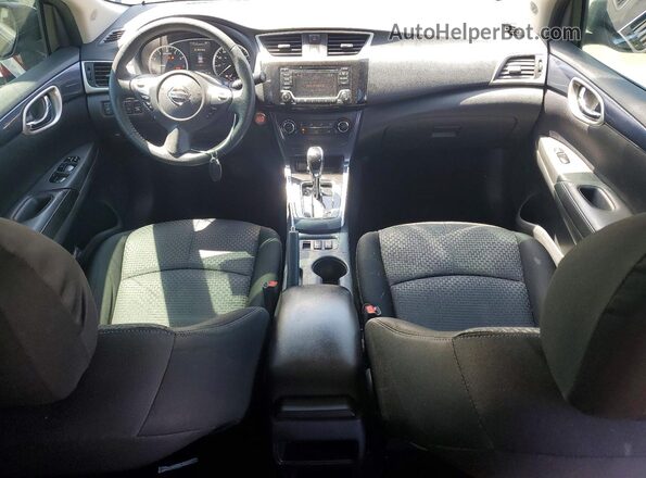 3N1AB7AP5HY368746 2017 NISSAN SENTRA Черный Вид панели приборов