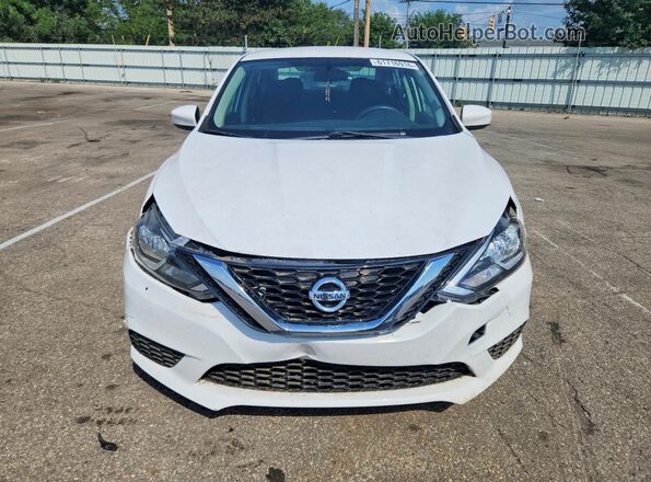 3N1AB7AP5HY373350 2017 NISSAN SENTRA White წინა ხედი