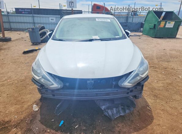 3N1AB7AP5HY392609 2017 NISSAN SENTRA White Front view