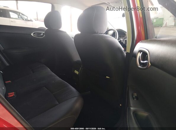 3N1AB7AP5JL617064 2018 NISSAN SENTRA Red Вид наклейки з VIN-кодом