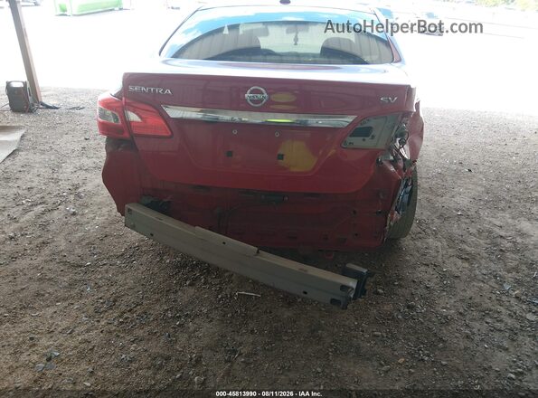 3N1AB7AP5JL617064 2018 NISSAN SENTRA Red Вид спереду