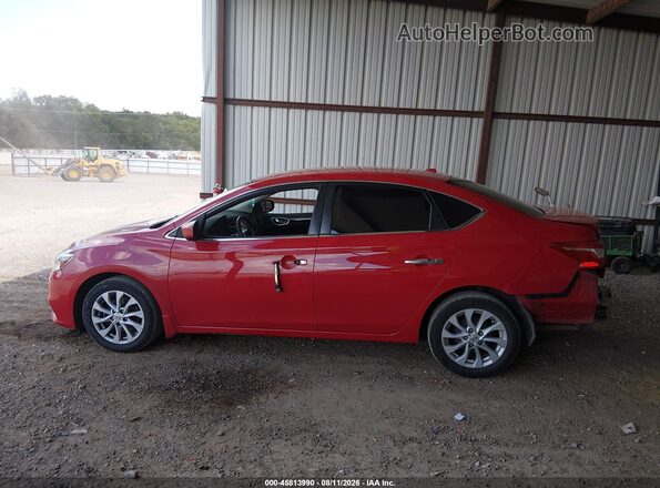 3N1AB7AP5JL617064 2018 NISSAN SENTRA Red 