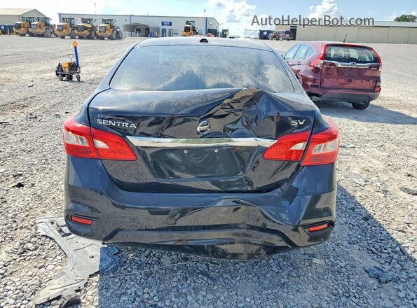 3N1AB7AP5JL643471 2018 NISSAN SENTRA Black Вид ззаду