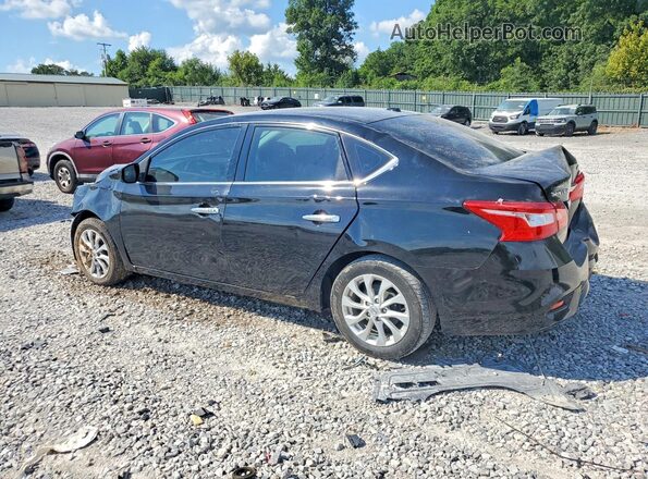 3N1AB7AP5JL643471 2018 NISSAN SENTRA Black Задня ліва чверть