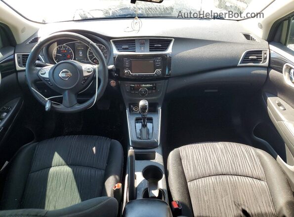 3N1AB7AP5JL643471 2018 NISSAN SENTRA Black Вид панелі приладів