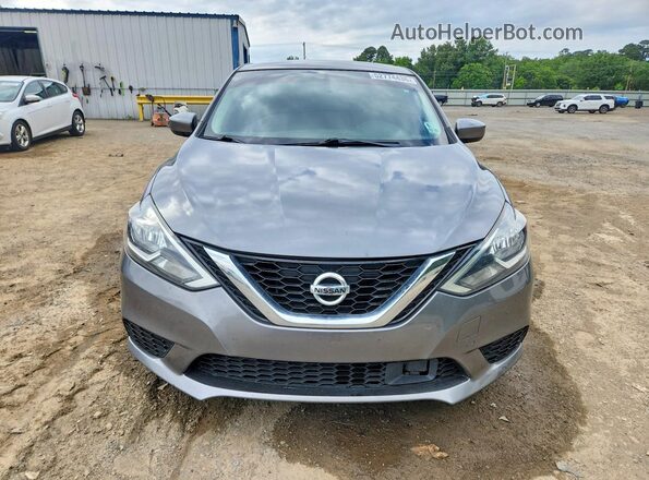 3N1AB7AP5JY208100 2018 NISSAN SENTRA Серый Вид спереди