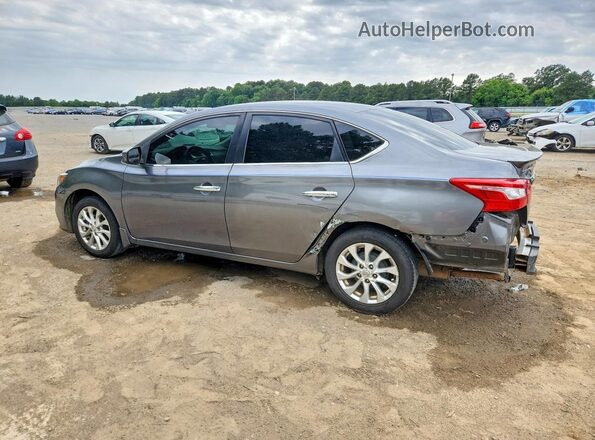 3N1AB7AP5JY208100 2018 NISSAN SENTRA Серый Задняя левая четверть