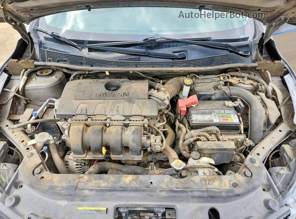 3N1AB7AP5JY208100 2018 NISSAN SENTRA Серый Вид задней части салона
