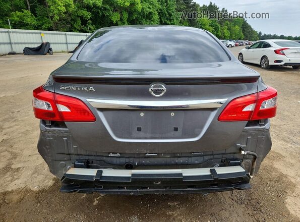 3N1AB7AP5JY208100 2018 NISSAN SENTRA Серый Вид сзади