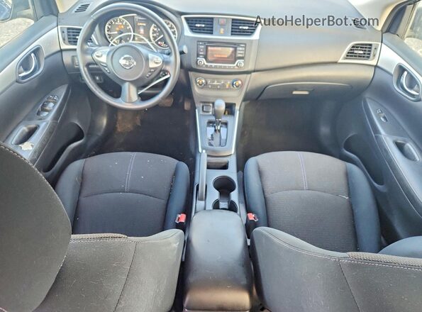 3N1AB7AP5JY220389 2018 NISSAN SENTRA Blue Вид панелі приладів