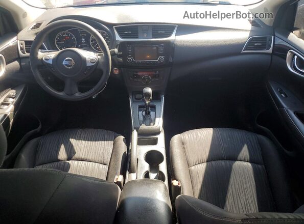 3N1AB7AP5JY225267 2018 NISSAN SENTRA White Widok deski rozdzielczej