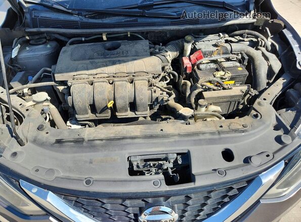 3N1AB7AP5JY227701 2018 NISSAN SENTRA Gray Rear interior view
