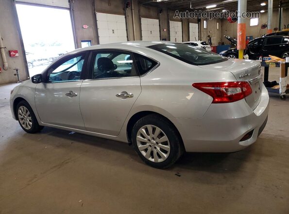3N1AB7AP5JY228346 2018 NISSAN SENTRA Silver Rear left