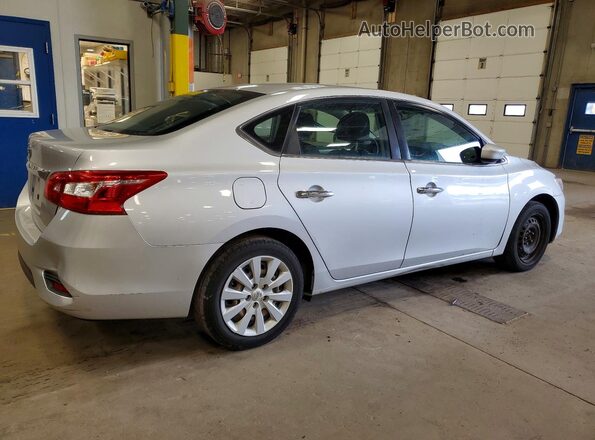 3N1AB7AP5JY228346 2018 NISSAN SENTRA Silver Rear right