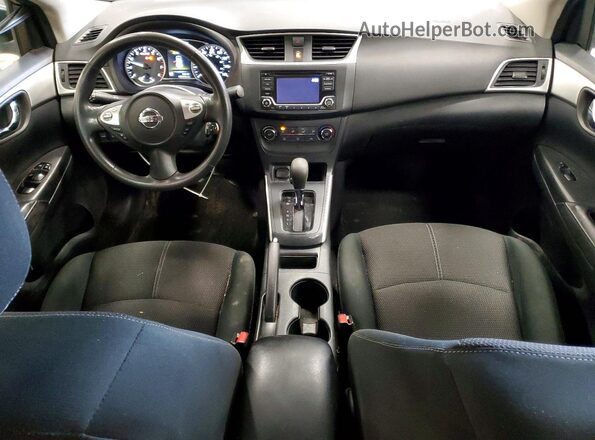 3N1AB7AP5JY228346 2018 NISSAN SENTRA Silver Dashboard view