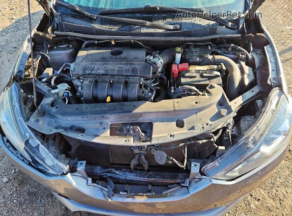 3N1AB7AP5JY234065 2018 NISSAN SENTRA Gray Սալոնի հետևի տեսք