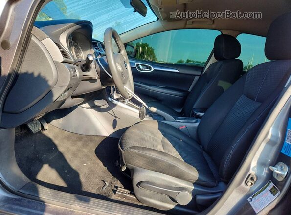 3N1AB7AP5JY234065 2018 NISSAN SENTRA Gray Սալոնի դիմացի տեսք