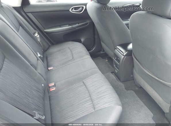 3N1AB7AP5JY237256 2018 NISSAN SENTRA Red Widok naklejki z numerem VIN