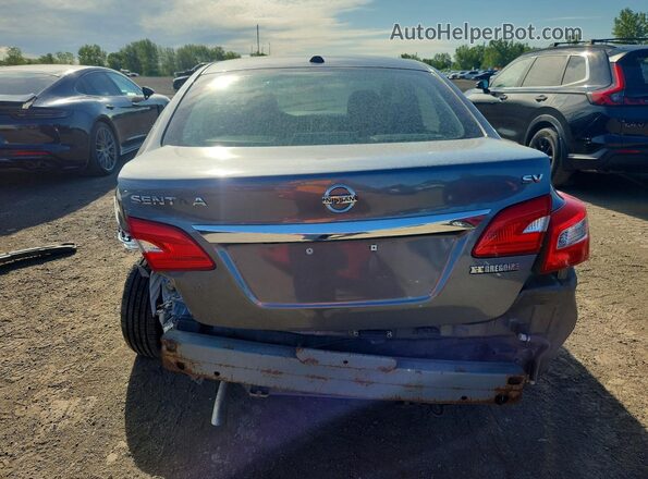 3N1AB7AP5JY254526 2018 NISSAN SENTRA Серый Вид сзади