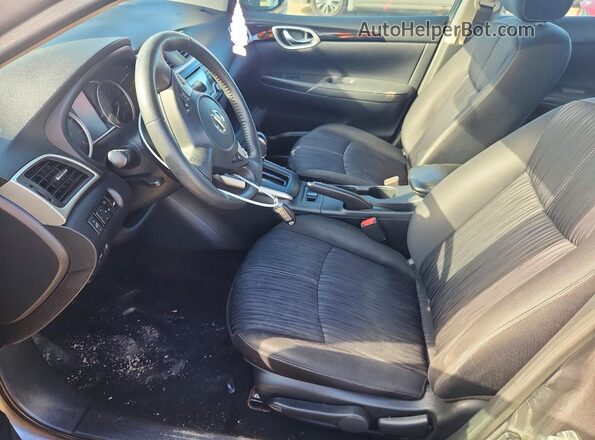 3N1AB7AP5JY254526 2018 NISSAN SENTRA Серый Вид салона спереди